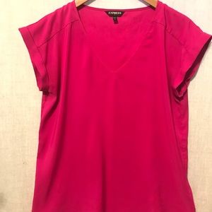 Express Hot Pink Blouse